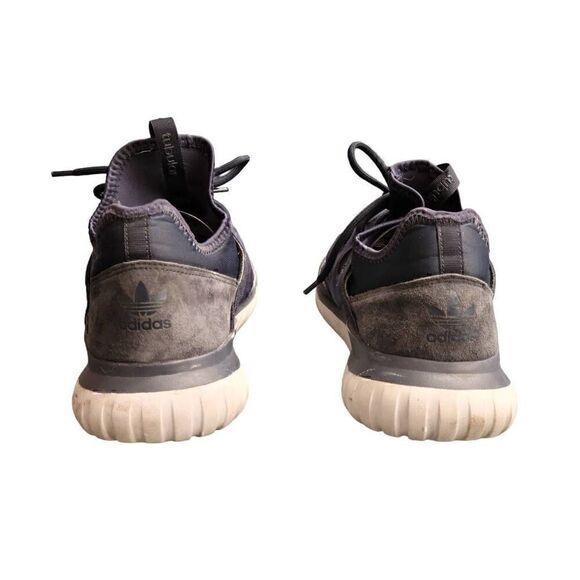 Adidas Blue & Gray Tubular Radial Sneakers - Picture 6 of 14